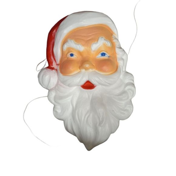 Vintage 1989 Union Products Inc. Santa Christmas Blow Mold Plastic 21.5”… - Picture 2 of 10